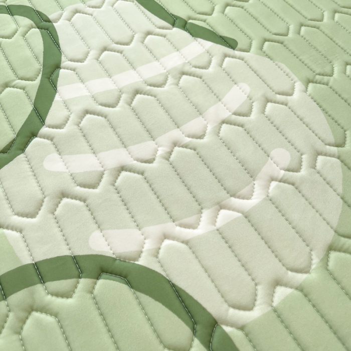 91家纺网 家纺一手货源 找家纺 慕尚2025实拍图大版乳胶席 可爱恐龙