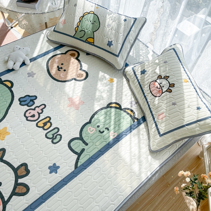 91家纺网 家纺一手货源 找家纺 慕尚2025实拍图大版乳胶席 快乐伙伴