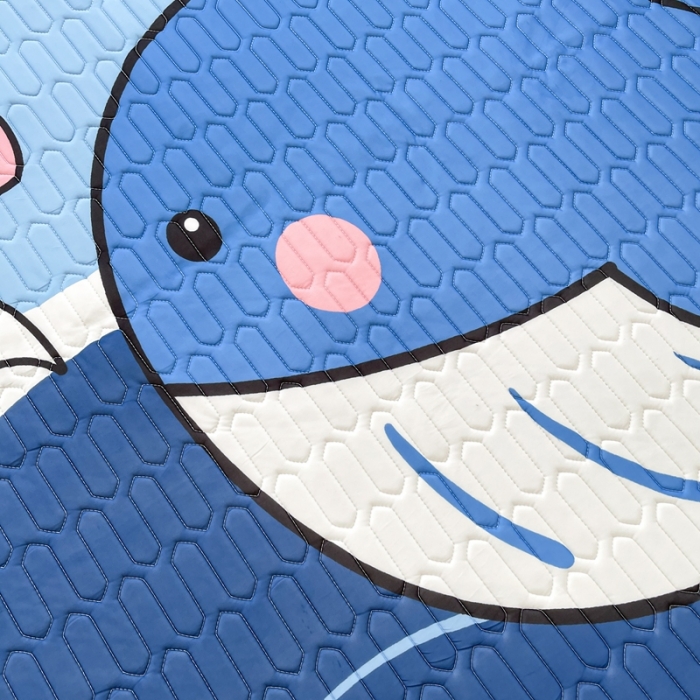 91家纺网 家纺一手货源 找家纺 慕尚2025实拍图大版乳胶席 快乐鲸鱼