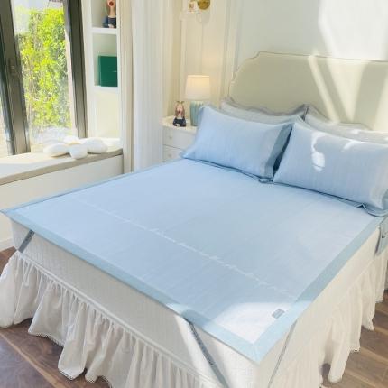 91家纺网 家纺一手货源 找家纺 （总）本希家居 2021新款高端可水洗冰丝席提花床席款