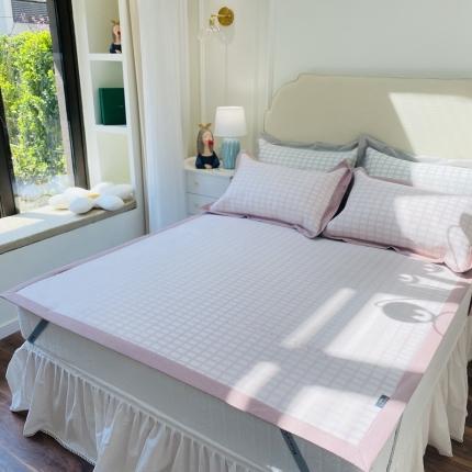 91家纺网 家纺一手货源 找家纺 （总）本希家居 2021新款高端可水洗冰丝席提花床席款