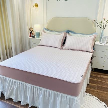 91家纺网 家纺一手货源 找家纺 （总）本希家居 2021新款高端可水洗冰丝席提花床笠款