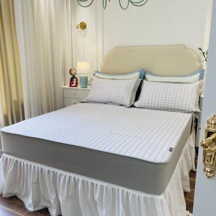 91家纺网 家纺一手货源 找家纺 （总）本希家居 2021新款高端可水洗冰丝席提花床笠款