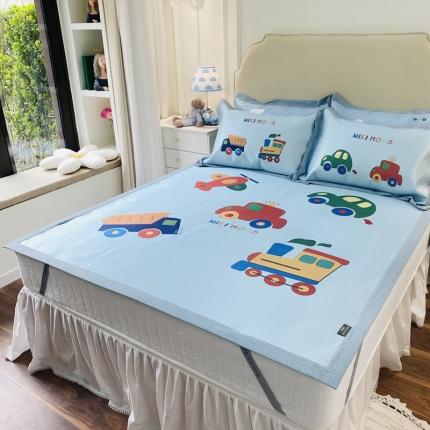 91家纺网 家纺一手货源 找家纺 （总）本希家居 2021新款高端可水洗冰丝席数码印花