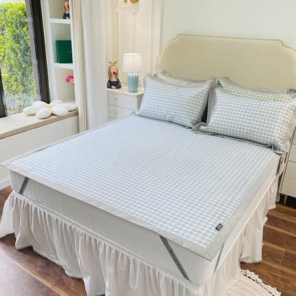 91家纺网 家纺一手货源 找家纺 （总）本希家居 2021新款高端可水洗冰丝席数码印花