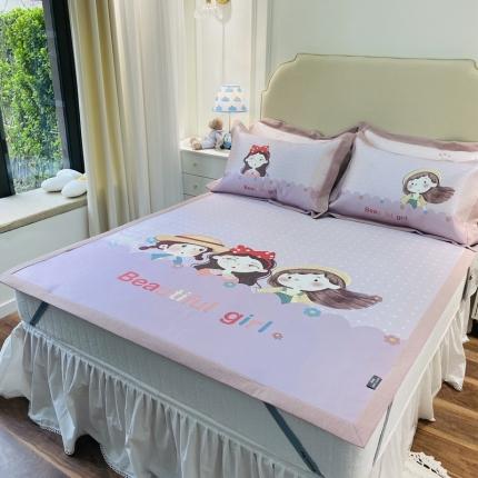 91家纺网 家纺一手货源 找家纺 （总）本希家居 2021新款高端可水洗冰丝席数码印花