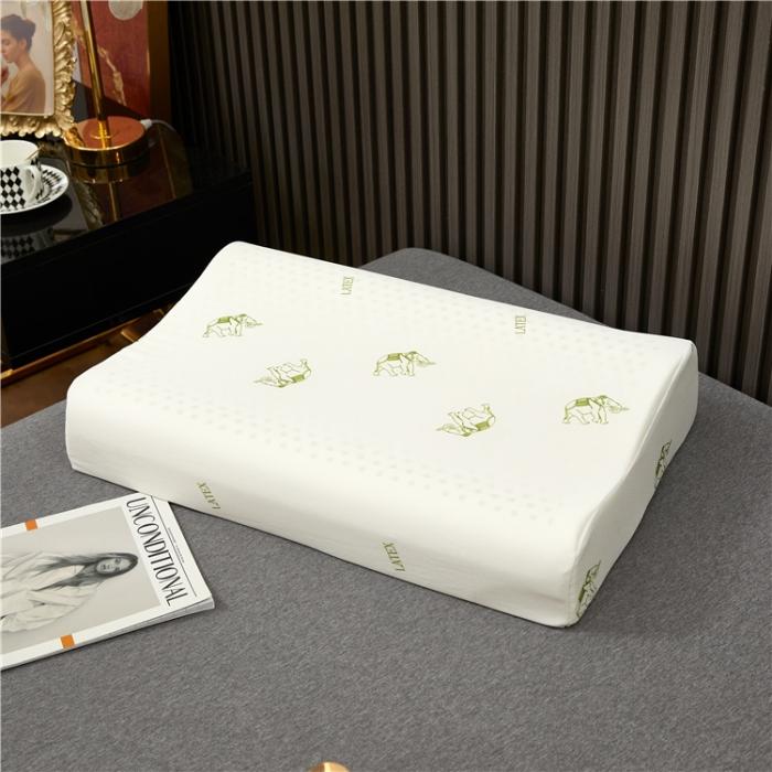 91家纺网 家纺一手货源 找家纺 （总）通货款天然乳胶枕标准成人款不是小尺寸