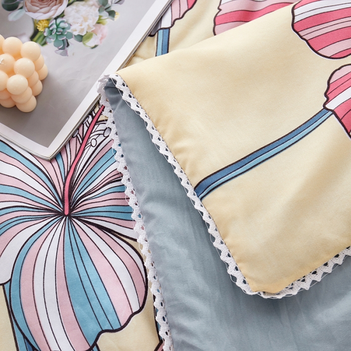 91家纺网 家纺一手货源 找家纺 小燕燕家纺 2021新款夏被 丛林密语