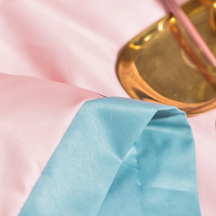 91家纺网 家纺一手货源 找家纺 梦柏2021新款水洗天丝夏被四件套 2文颜（粉）