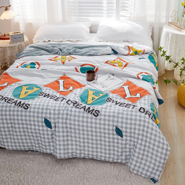 91家纺网 家纺一手货源 找家纺 小燕燕家纺 2021新款夏被 怡阳时光