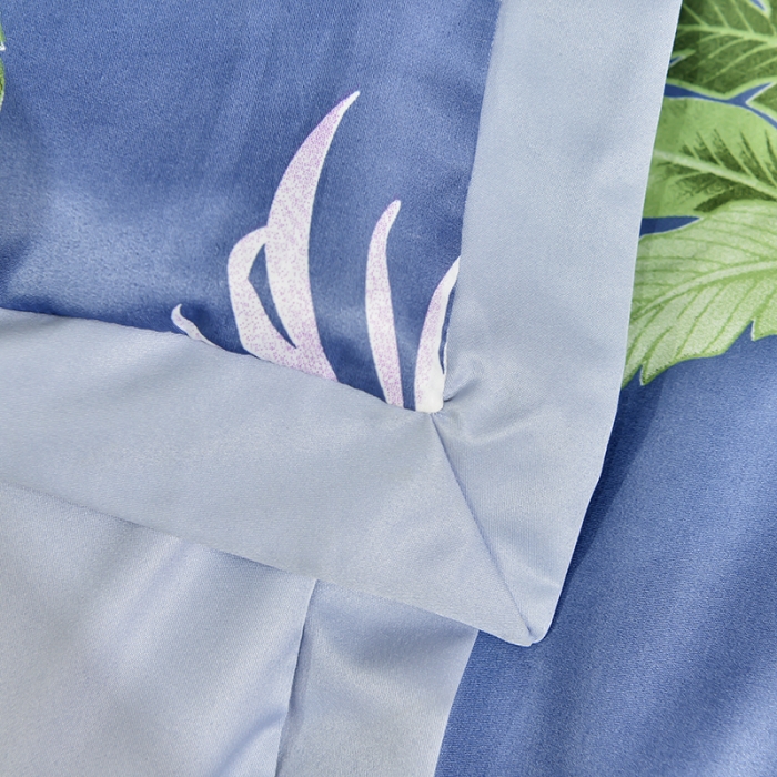 91家纺网 家纺一手货源 找家纺 梦柏2021新款水洗天丝夏被四件套 罗曼