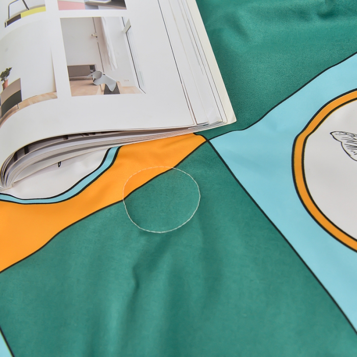 91家纺网 家纺一手货源 找家纺 梦柏2021新款水洗天丝夏被四件套 幽雅密