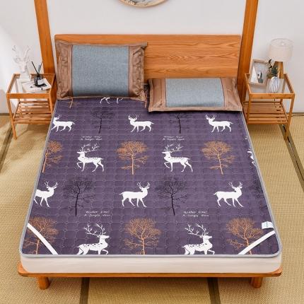 91家纺网 家纺一手货源 找家纺 总-小牛席业宜家风日式两用冰丝藤席空调凉席三件套榻榻米床垫