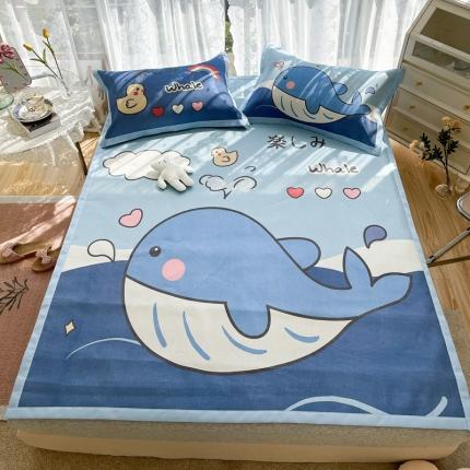 91家纺网 家纺一手货源 找家纺 （总 ）慕尚 2025新款卡通宽边大版冰丝席