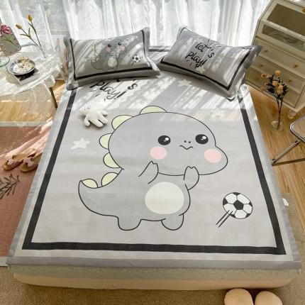 91家纺网 家纺一手货源 找家纺 （总 ）慕尚 2025新款卡通宽边大版冰丝席