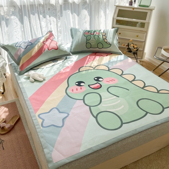 91家纺网 家纺一手货源 找家纺 （总 ）慕尚 2025新款卡通宽边大版冰丝席