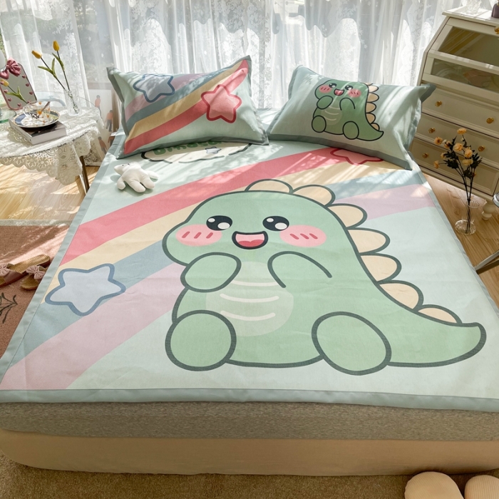 91家纺网 家纺一手货源 找家纺 （总 ）慕尚 2025新款卡通宽边大版冰丝席