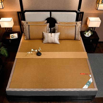 91家纺网 家纺一手货源 找家纺 （总）小牛席业雪山古藤双面席系列