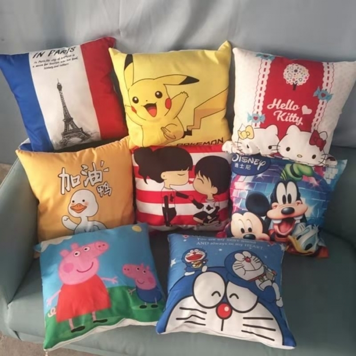 91家纺网 家纺一手货源 找家纺 （总）新丽佳 网销卡通赠品抱枕 靠枕 垫枕芯定制花型联系商家