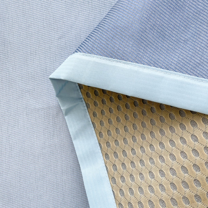 91家纺网 家纺一手货源 找家纺 慕尚 2025新款卡通宽边大版冰丝席 太空熊兔