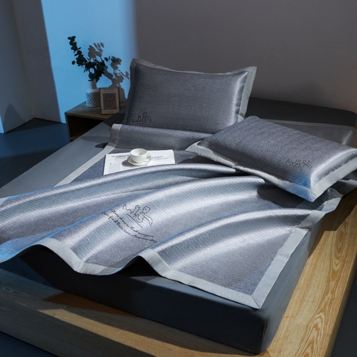 91家纺网 家纺一手货源 找家纺 （总）朗莎家纺2021新款800D提花绣花条席