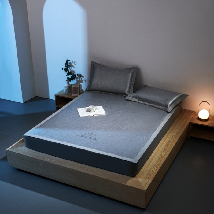 91家纺网 家纺一手货源 找家纺 （总）朗莎家纺2021新款800D提花绣花条席