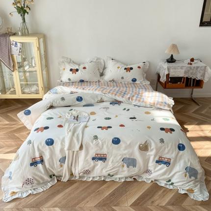 91家纺网 家纺一手货源 找家纺 （总）洋铭区 2021新款印花四件套