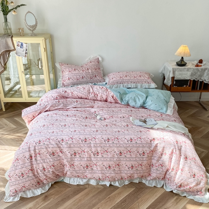 91家纺网 家纺一手货源 找家纺 （总）洋铭区 2021新款印花四件套