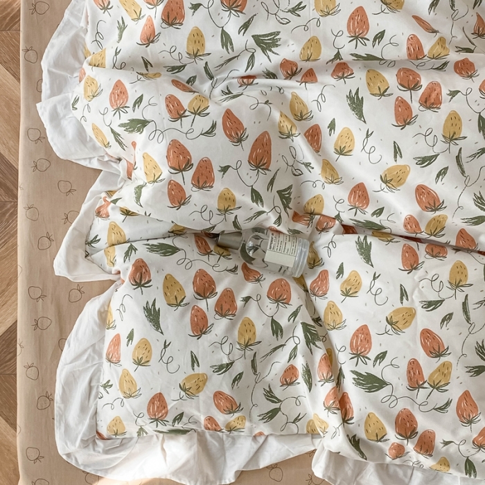 91家纺网 家纺一手货源 找家纺 洋铭区 2021新款印花四件套 草莓小丸子