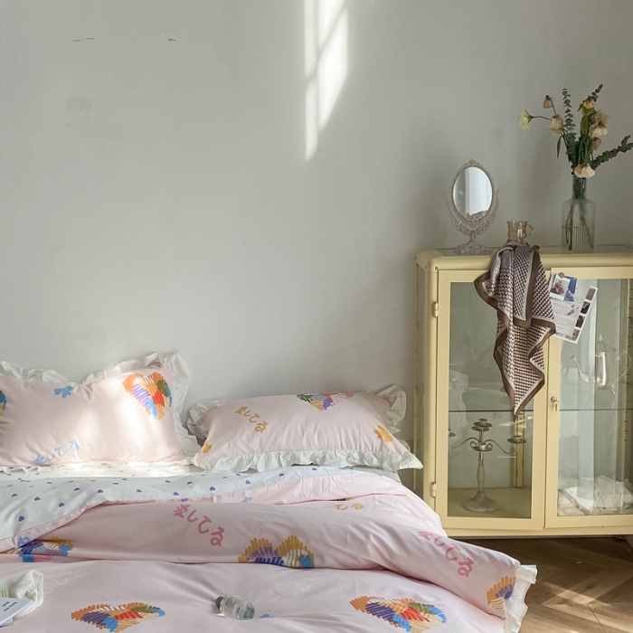 91家纺网 家纺一手货源 找家纺 洋铭区 2021新款印花四件套 星河漫漫