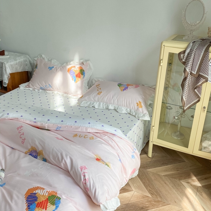 91家纺网 家纺一手货源 找家纺 洋铭区 2021新款印花四件套 星河漫漫