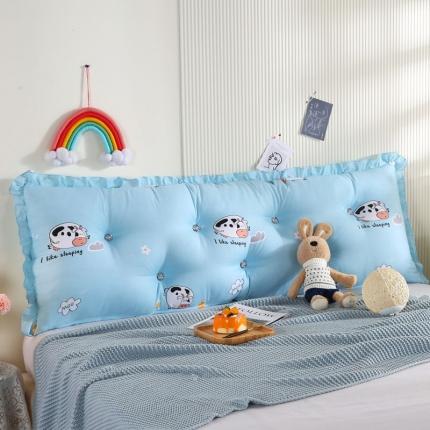 91家纺网 家纺一手货源 找家纺 （总）美达人 2021新款水洗棉床头靠垫