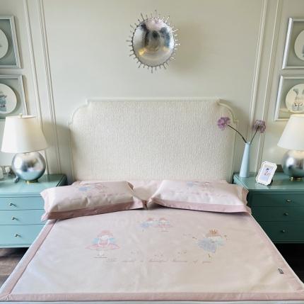 本希家居 2021新款高端可水洗冰丝席数码印花 芭蕾女孩