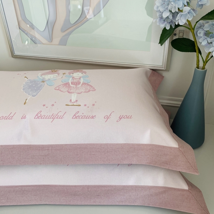 91家纺网 家纺一手货源 找家纺 本希家居 2021新款高端可水洗冰丝席数码印花 芭蕾女孩