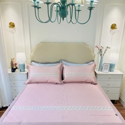 本希家居 2021新款高端可水洗冰丝席数码印花 花语