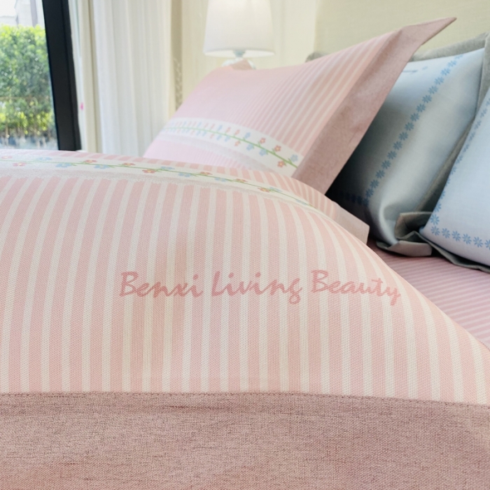 91家纺网 家纺一手货源 找家纺 本希家居 2021新款高端可水洗冰丝席数码印花 花语