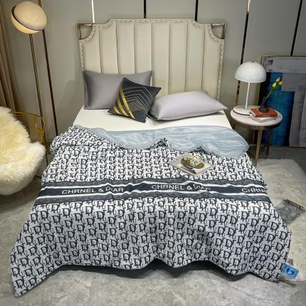 91家纺网 家纺一手货源 找家纺 卡奥 2021新款凉感丝夏被 贝迪