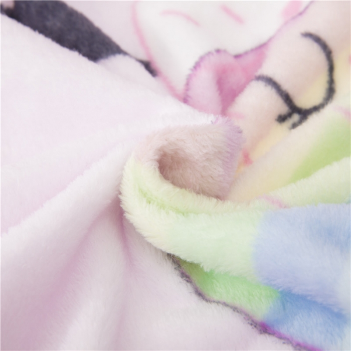 91家纺网 家纺一手货源 找家纺 爱她美 2021新款童毯超柔加厚云貂绒儿童毯羊驼