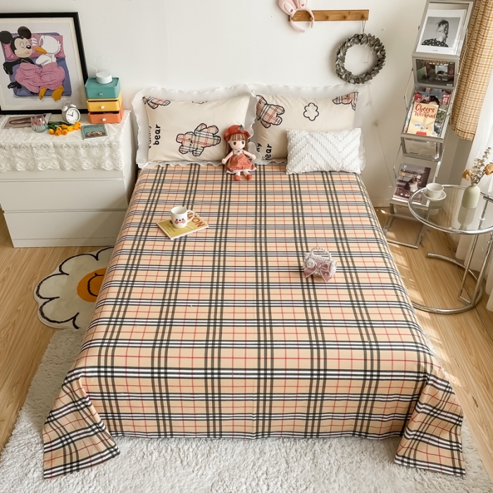 91家纺网 家纺一手货源 找家纺 安哆啦 2021新款全棉花边四件套 宝莉