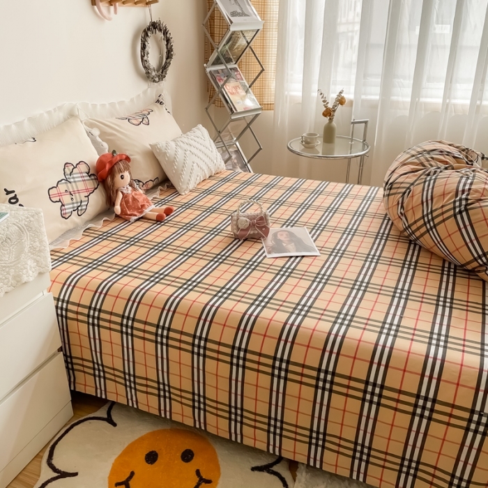 91家纺网 家纺一手货源 找家纺 安哆啦 2021新款全棉花边四件套 宝莉