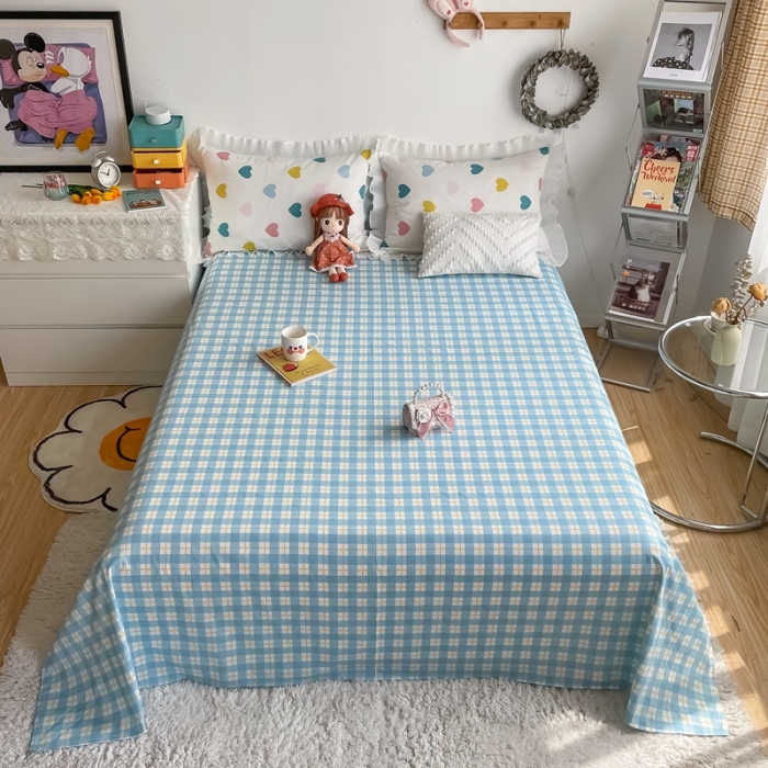 91家纺网 家纺一手货源 找家纺 安哆啦 2021新款全棉花边四件套 浪漫告白