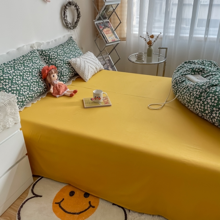 91家纺网 家纺一手货源 找家纺 安哆啦 2021新款全棉花边四件套 邂逅