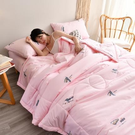 91家纺网 家纺一手货源 找家纺 （总）圣靓家纺 2025年新款大豆纤维夏被夏凉被