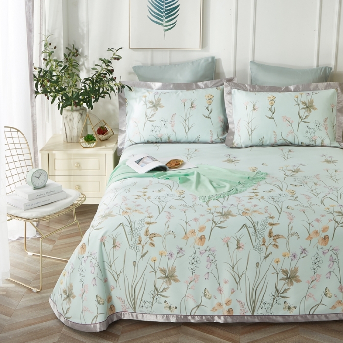 91家纺网 家纺一手货源 找家纺 （总）威克凯丽 2023新款竹语天丝软凉席