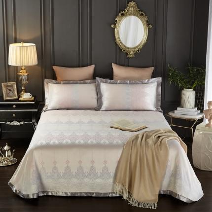 91家纺网 家纺一手货源 找家纺 （总）威克凯丽2023新款重磅七彩大提花纯竹纤维软凉席三件套