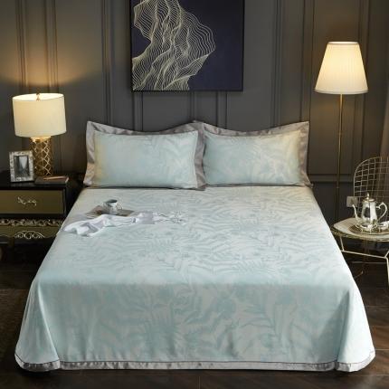 91家纺网 家纺一手货源 找家纺 （总）威克凯丽2023新款重磅七彩大提花纯竹纤维软凉席三件套