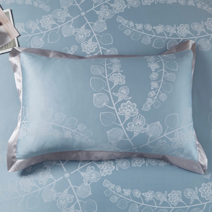 91家纺网 家纺一手货源 找家纺 （总）威克凯丽2023新款重磅七彩大提花纯竹纤维软凉席三件套