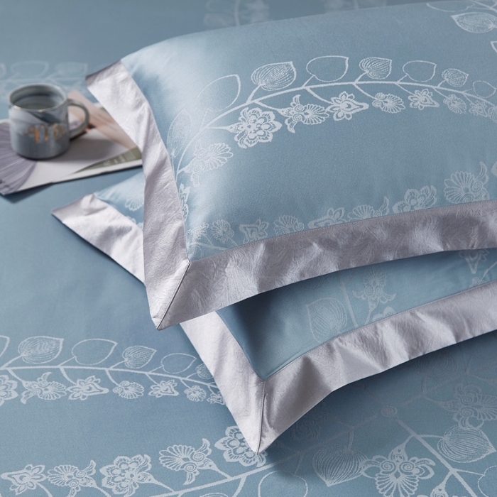 91家纺网 家纺一手货源 找家纺 （总）威克凯丽2023新款重磅七彩大提花纯竹纤维软凉席三件套