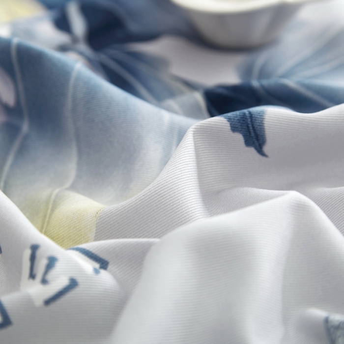 91家纺网 家纺一手货源 找家纺 威克凯丽 2023新款竹语天丝软凉席定位款 繁花梦语-绿