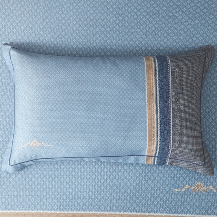 91家纺网 家纺一手货源 找家纺 威克凯丽 2023新款竹语天丝软凉席定位款 特洛伊-灰